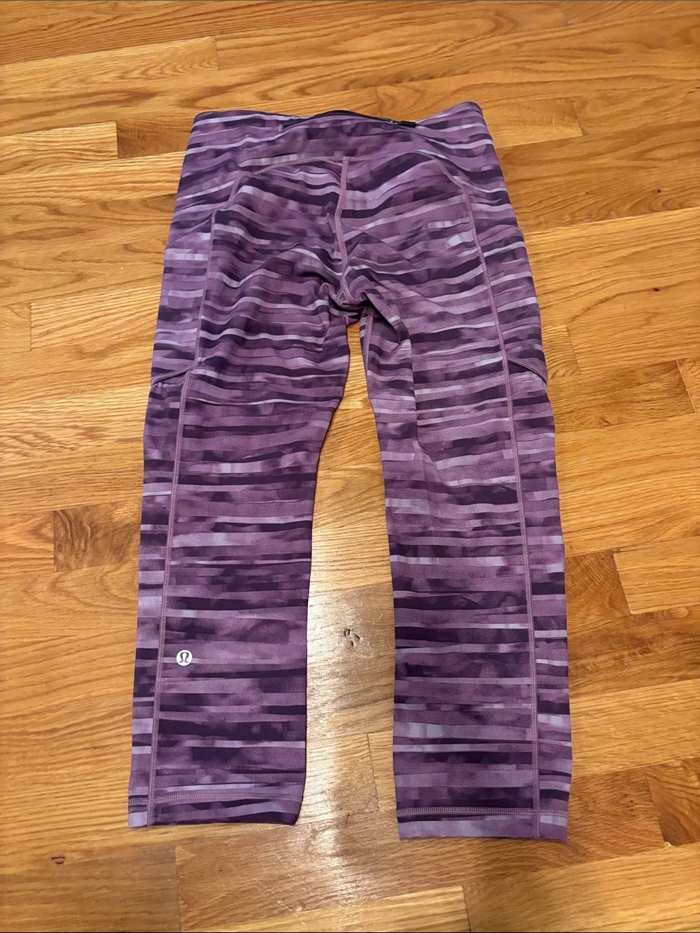 Lululemon Speed Up Crop Leggings in Purple